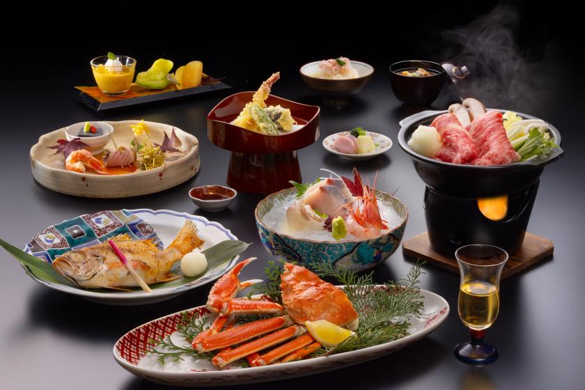 【冬の贅味】のどぐろ＆能登牛＆ズワイ蟹に舌鼓　贅を極めた極上の口福　加賀の地酒とマリアージュ