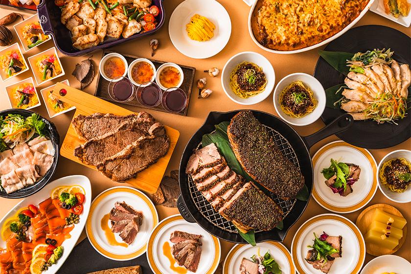 【一般】肉の日は、一般料金（4,000円）より大人1名様2×9＝18％OFF優待（平日ディナーバイキング）