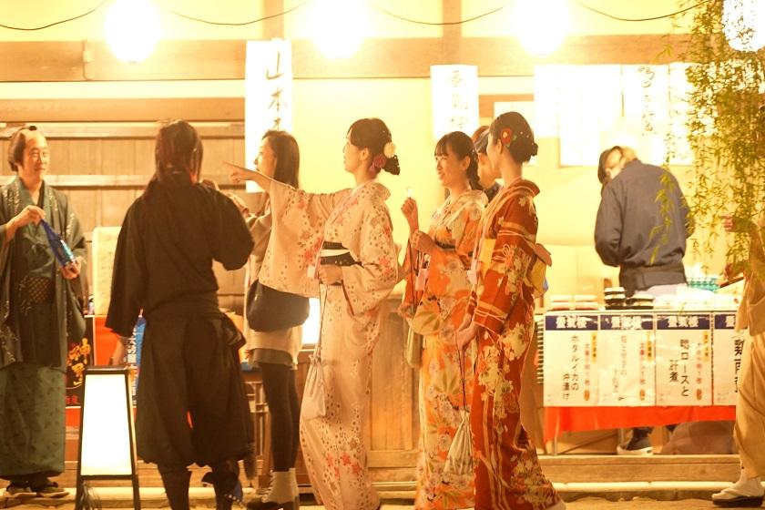 【東映太秦映画村】太秦江戸酒場♪入場券付★＜朝食ブッフェ付＞
