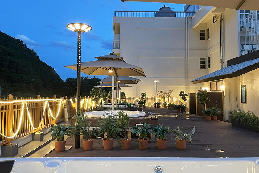 【朝食付】 源泉かけ流し温泉・大展望露天風呂で温泉満喫