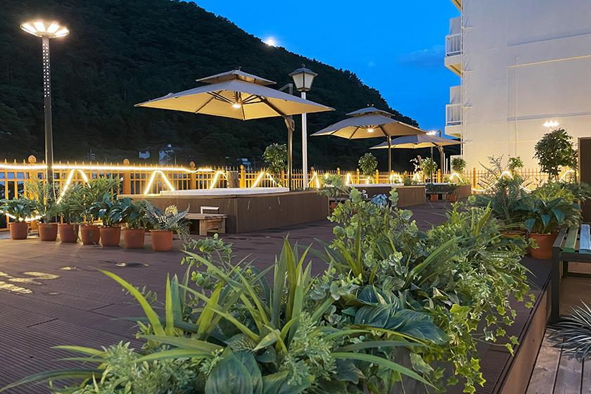 【素泊り】食事なしでお得★非日常的な異国情緒な空間で温泉・大展望露天風呂を満喫