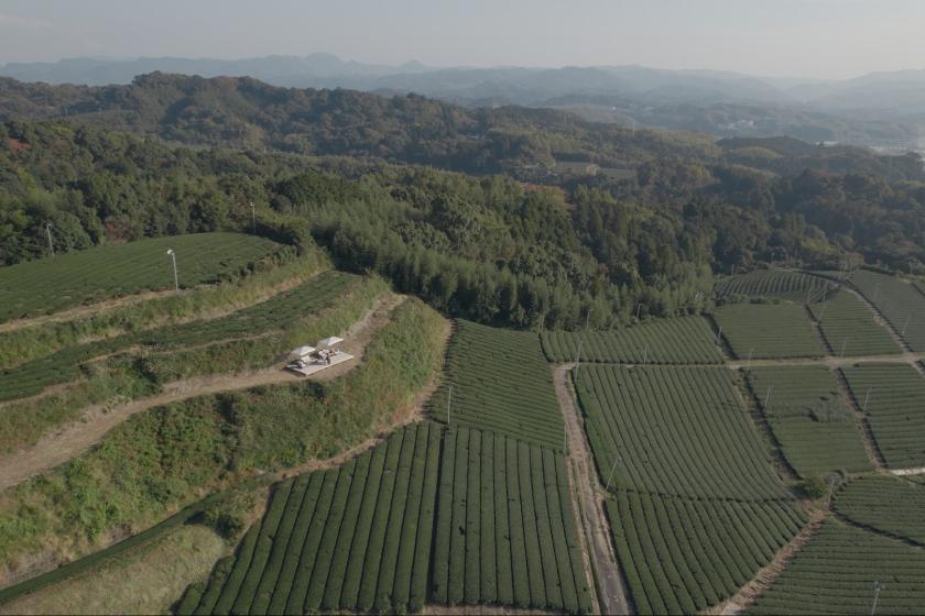 【八女大茶園テラスで愉しむ朝食】澄み切った空気と見渡す限りの絶景＜2食付＞
