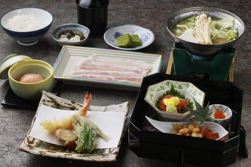 【和食会席】宿泊者限定ディナー「鳰の湖」夕朝食付プラン