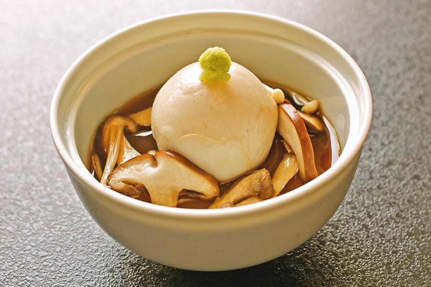 ＜鮮魚4種お造り・秋鮭ちゃんちゃん焼き・里芋饅頭＞秋の訪れ「山百合会席」　＜10月～11月＞