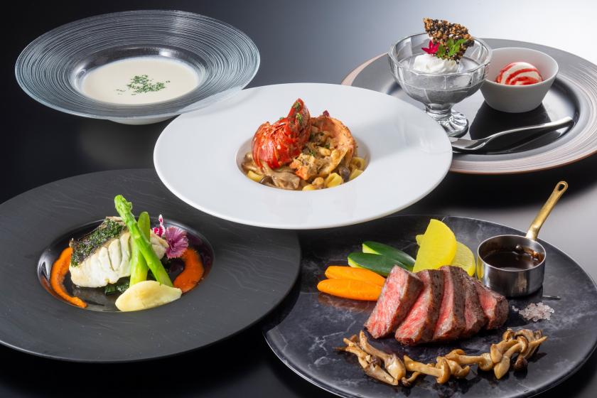 選べる夕食『和食・洋食』お好きなコースをチョイス