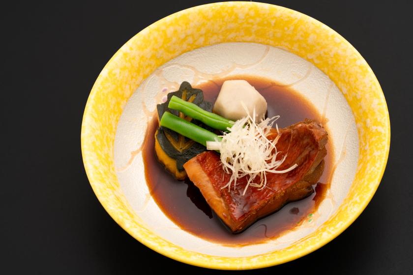 【金目尽くし会席】王道料理から郷土料理まで、6つの金目鯛料理を楽しむ。メインは金目鯛の塩釜焼き