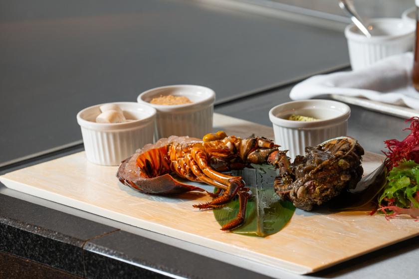 【鉄板焼／夕食17時～17時30分入店】1泊2食付プラン