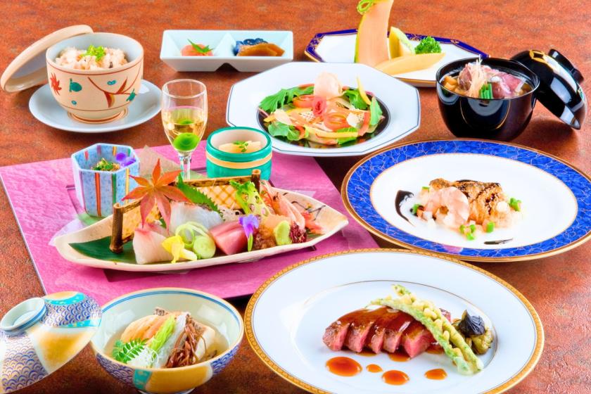 【スタンダードプラン】『駿河湾×相模湾の旬食材』伊豆の名産を味わい尽くす～美食和会席～＜朝／夕食付＞