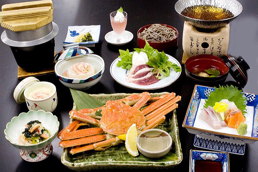 味覚の王様「姿大ズワイ蟹会席」プラン≪12月～3月≫