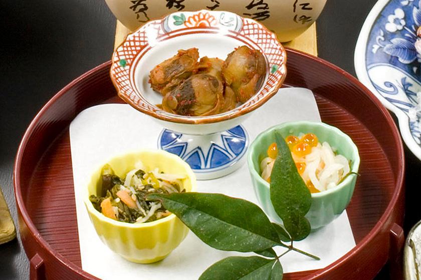 季節の彩りを楽しむ「姫神会席」プラン