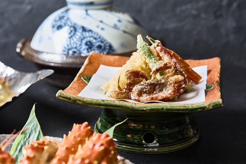 【1泊2食】季節限定「色彩を味覚で味わう　秋の蟹懐石」プラン