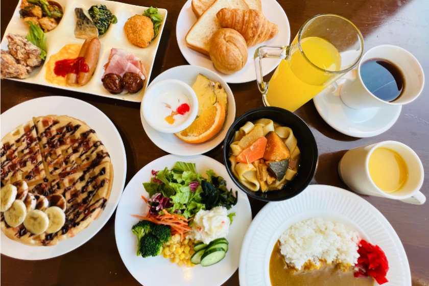 【朝食バイキング付きプラン】