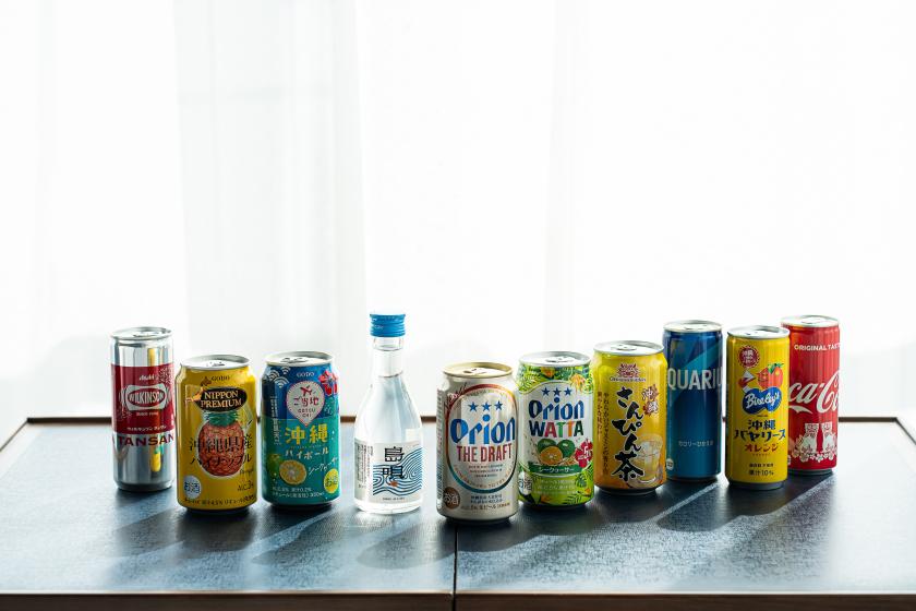 【24時間ステイ★ミニバーフリー特典付き】 ～沖縄らしいラインナップを取り揃えた客室ミニバー。ビールもソフトドリンクもすべて無料！～ ｜13時イン／13時アウト（食事なし）