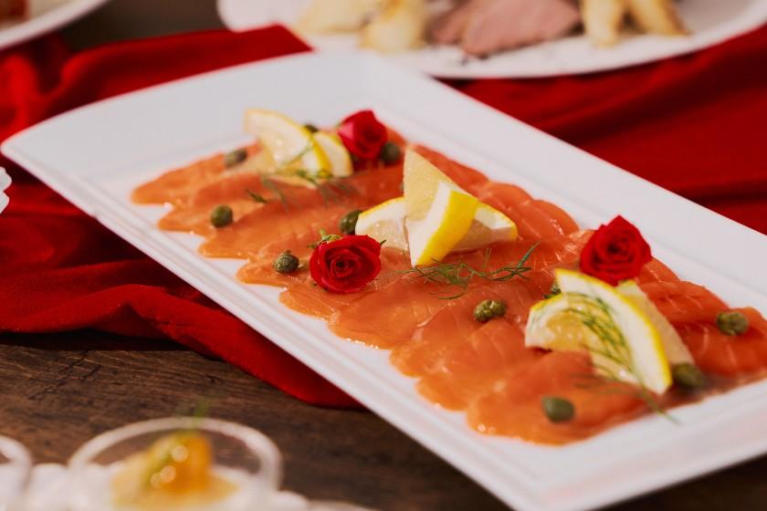 【夕朝食付き：19:30～】聖夜を彩るクリスマスディナービュッフェ付きプラン -1泊2食付き-