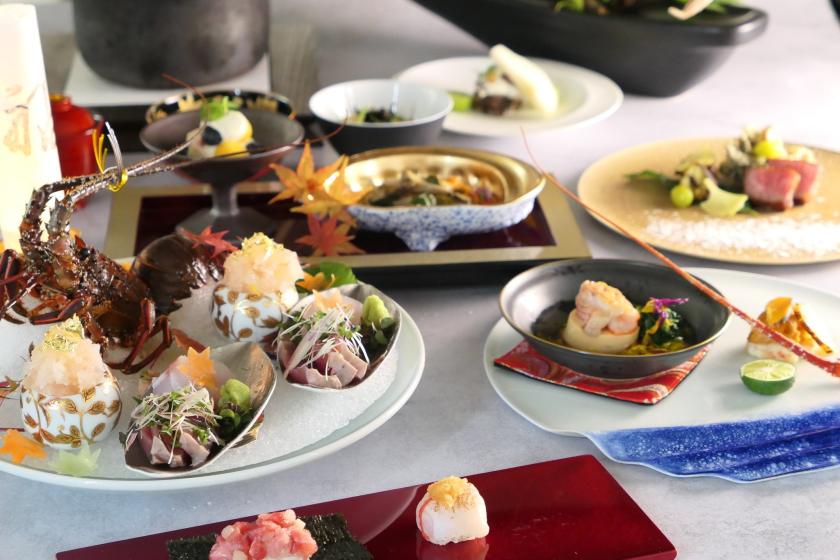Plan to enjoy Japanese cuisine "Kachou Kaiseki" (dinner and breakfast included)