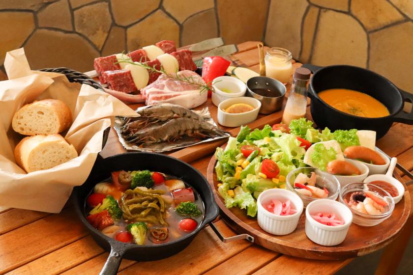 【グレードUP】◇スペシャルBBQプラン◇ボリュームたっぷり豪華BBQ（朝夕食付）2025年6月～