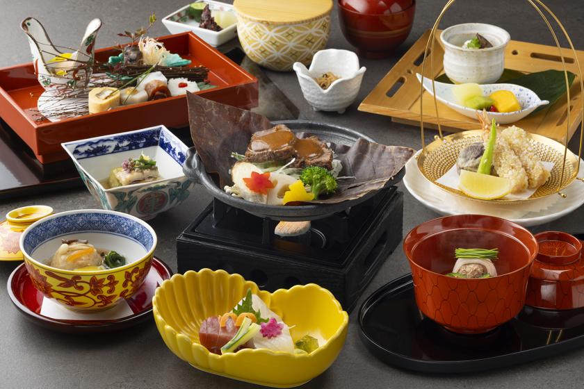 夕朝食付き／日本料理