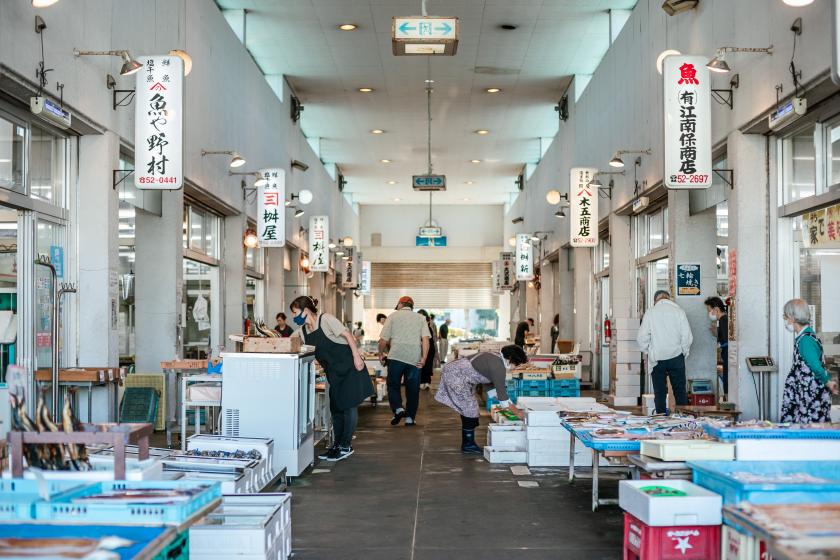 魚市場の朝競り見学ツアー ※チェックアウト日参加