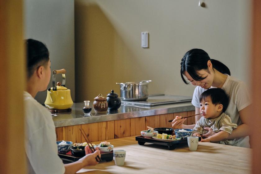 元銭湯の大師湯で 田舎の朝食ワークショップ ※チェックアウト日参加