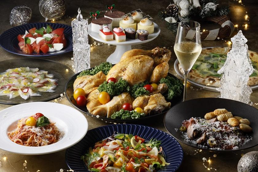 ■クリスマスディナー■聖なる夜を華やかに彩るイタリアンビュッフェ 夕朝食付