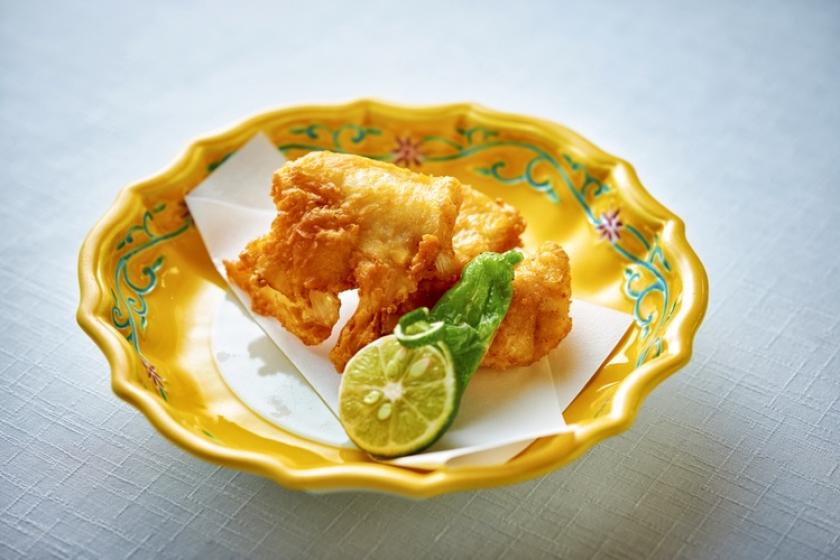 【数量限定】淡路島の希少な3年とらふぐの白子を贅沢にご堪能「淡路島3年とらふぐ鍋コース」　山下春幸シェフ監修（夕朝食付）