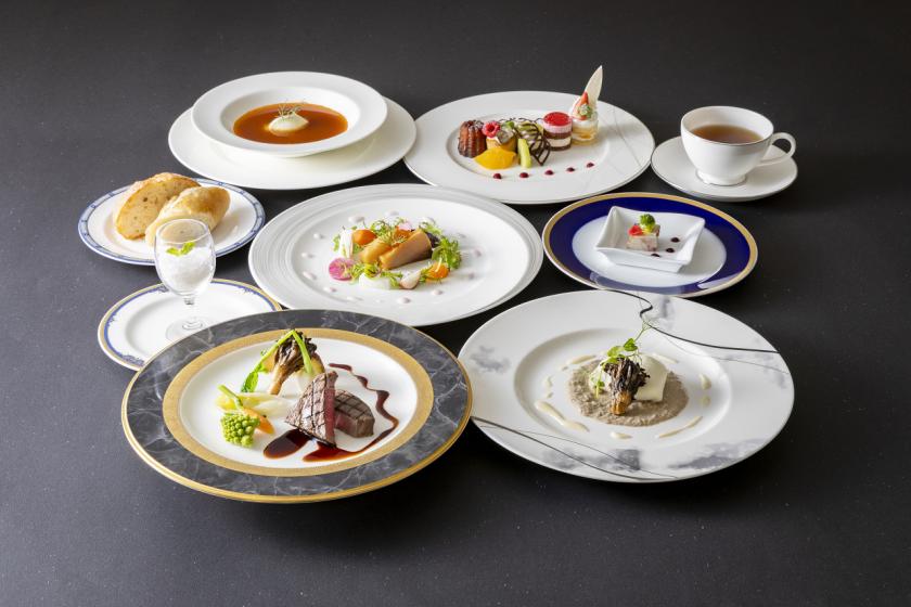 ２食付プラン　フレンチレストラン「ベッセ・ボワール」  ホテル最上階でフルコースディナー