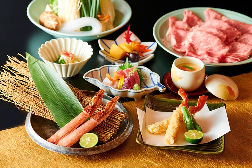 【11・12月限定】日本料理「しゃぶ禅」期間限定特別メニュー　夕食・朝食付きプラン