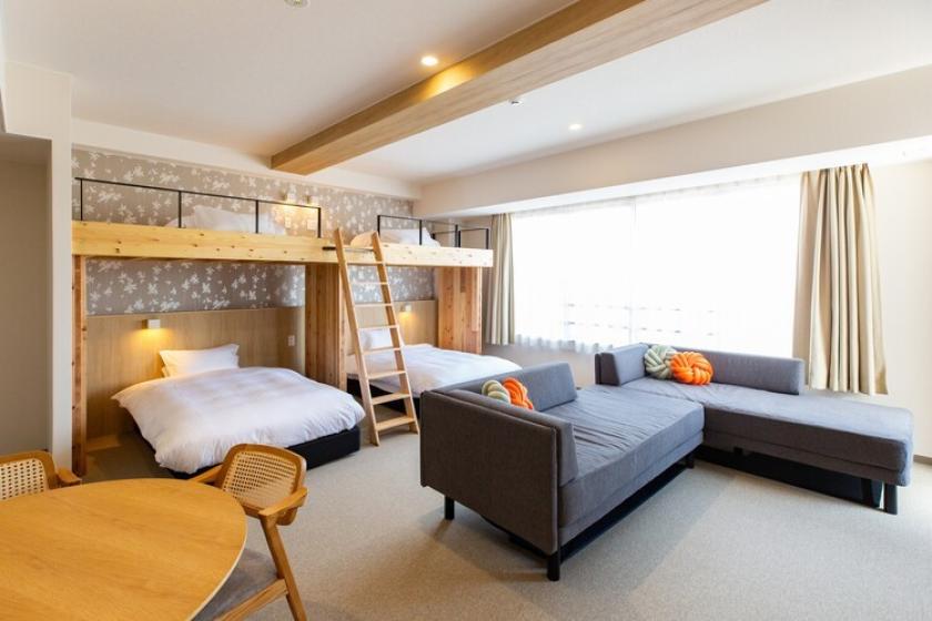 【琴音海風／ことねかいふう】プレミアムロフト付４ベッド