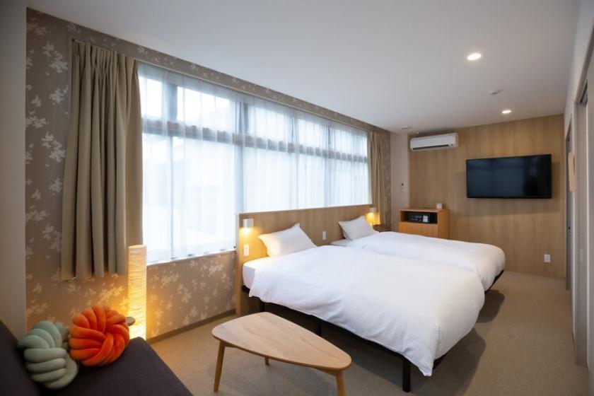 【楽座／らくざ】スマートツイン／バスタブ無（大浴場完備）