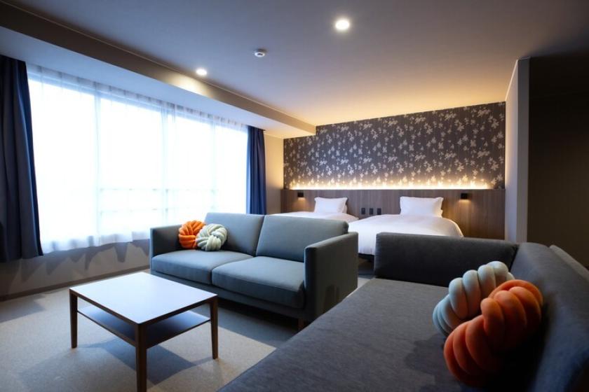 【開業記念プラン★30％OFF】今だけ特別価格！釜玉風うどんのお接待！こんぴら参道沿いのホテル＜無料朝食付・無料提携駐車場付＞