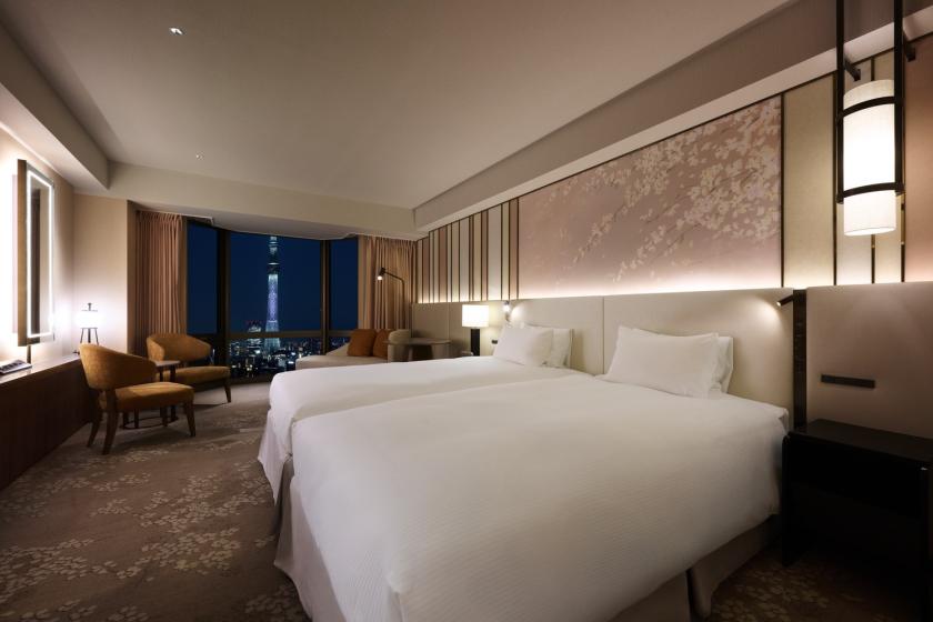 【最上階ラウンジアクセス付き】極上のひとときを過ごすエグゼクティブステイ ＜朝食付＞