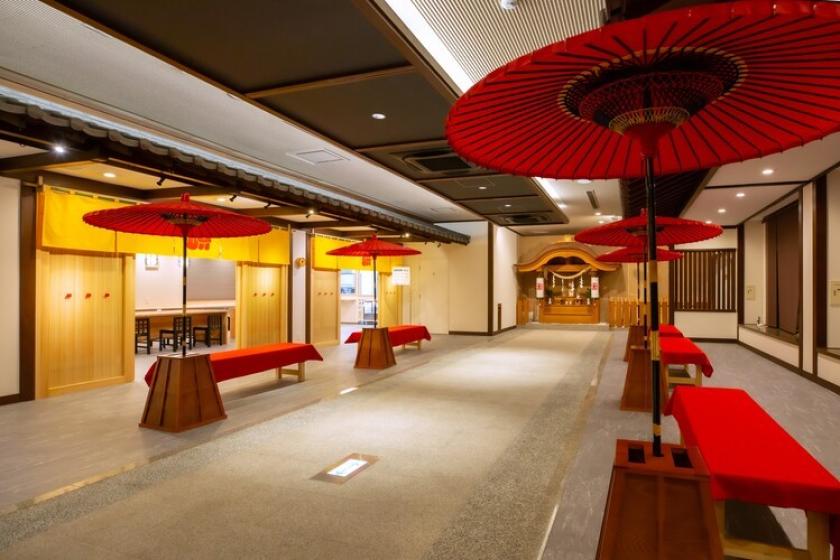 ＼２０２５年１０月参道沿いOPEN／多人数６名まで！！釜玉風うどんのお接待＜無料朝食付・無料提携駐車場付＞