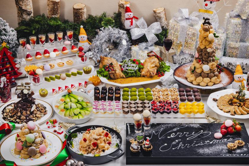 【冬旅/夕食前半】クリスマスファミリープラン～ユネッサンでアクティブ、森の湯でほっこり～