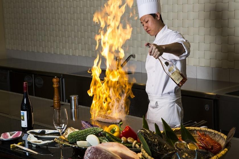 【極上体験/ゴルフ1ラウンドプレー付き】ゴルフの後は五感で味わう豪華食材と職人の妙技!最高級のプレミアムステイ