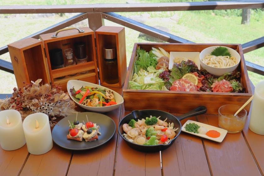 【迷ったらこれ！】スタンダードプラン｜焚き火と星空に癒される、森のご褒美ステイ！快適アウトドア体験を｜夕朝食付