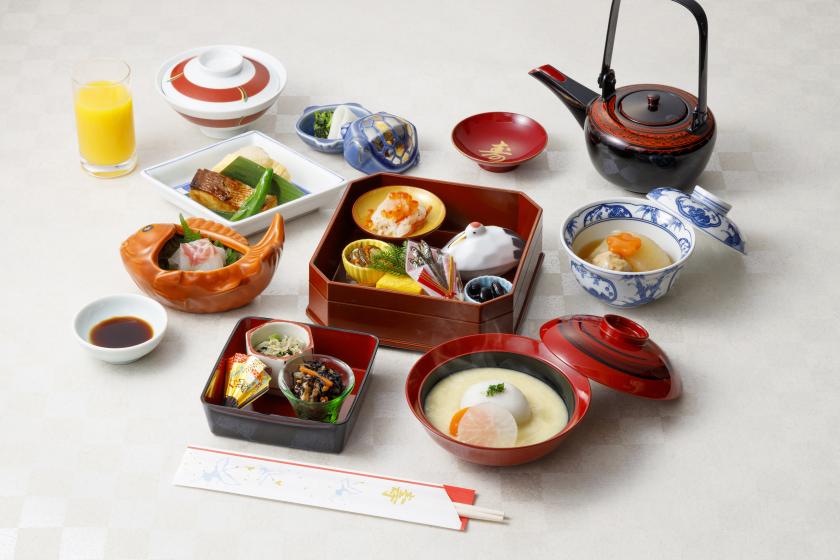 [New Year's Eve Limited Plan/Breakfast Included] On New Year's Day morning, we will serve you osechi cuisine at the Japanese restaurant "Seto"♪