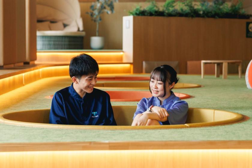 【日曜日・祝日限定おトクなプラン】▼お外でお食事&天然温泉で癒されたいお客様へ▼<朝食付プラン>