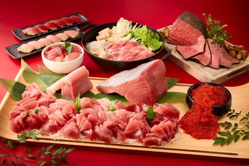 【夕朝食付きプラン】2026年の新春を寿ぐニューイヤービュッフェ付き -1泊2食付き-