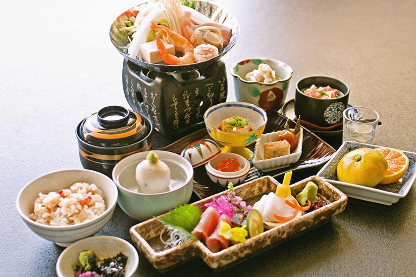 ～大仙家スタンダード～　冬の味覚を堪能「花籠会席」　＜12月～2月＞