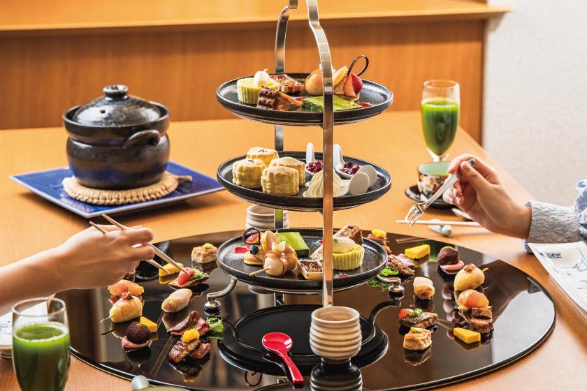 <平日限定>和風アフタヌーンティー ~彩~