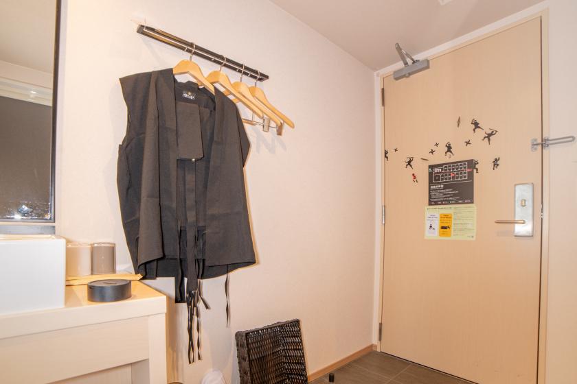 닌자 룸 플랜 ✦ 닌자 상품과 이가 닌자 마을 입장권 포함 <식사 없음>