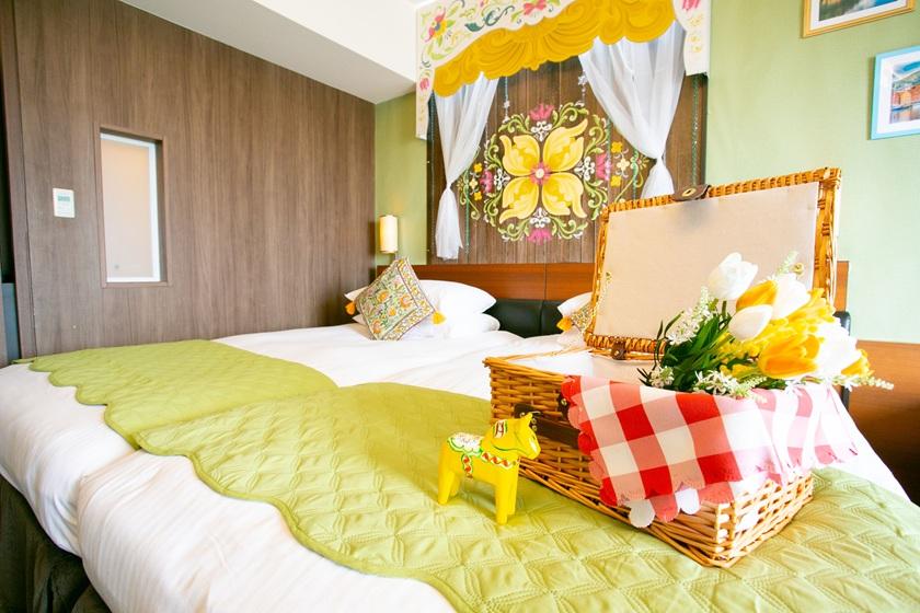 【高層階確約】★光と花がつむぐあなただけの物語の1ページ★ノルディック・ヒュッゲルーム ＜ファンタジーダイニング朝食付＞