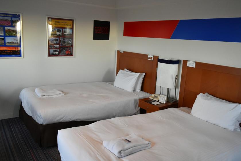 [Directly connected to Kokura Station] JR Kyushu 811 Series Concept Room ♪ Experience being a station attendant with uniform rental and train views! <Breakfast included>