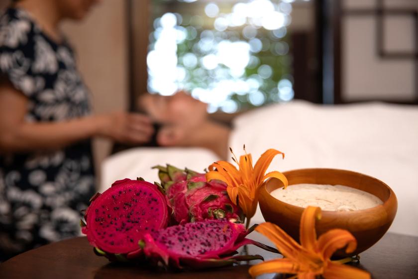 【きらめくキャンドルナイト】ミラクルフルーツで120分の集中ケア♪全身トリートメントコースご招待★12/24・25はチェロの調べ開催★<3泊~>