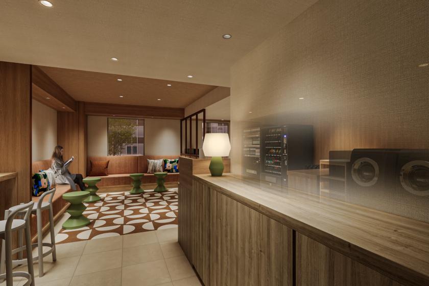 [To celebrate the reopening of the entire building] Plan with original Ki-Ita spoon made from Hokkaido wood (room only)