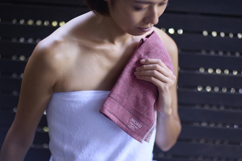 【5周年記念】感謝を添えた、特別な贈りもの。限定MOKUタオル＋ステッカー【朝食無料】