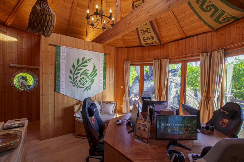 モンスターハンターコラボルーム「集会所のコクーン」宿泊プラン（朝食付）