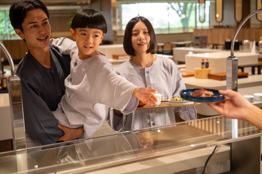 【期間限定　新春セール】豪華ビュッフェと源泉100%かけ流し温泉で旅行を満喫！＜ ビュッフェ夕朝食付 ＞