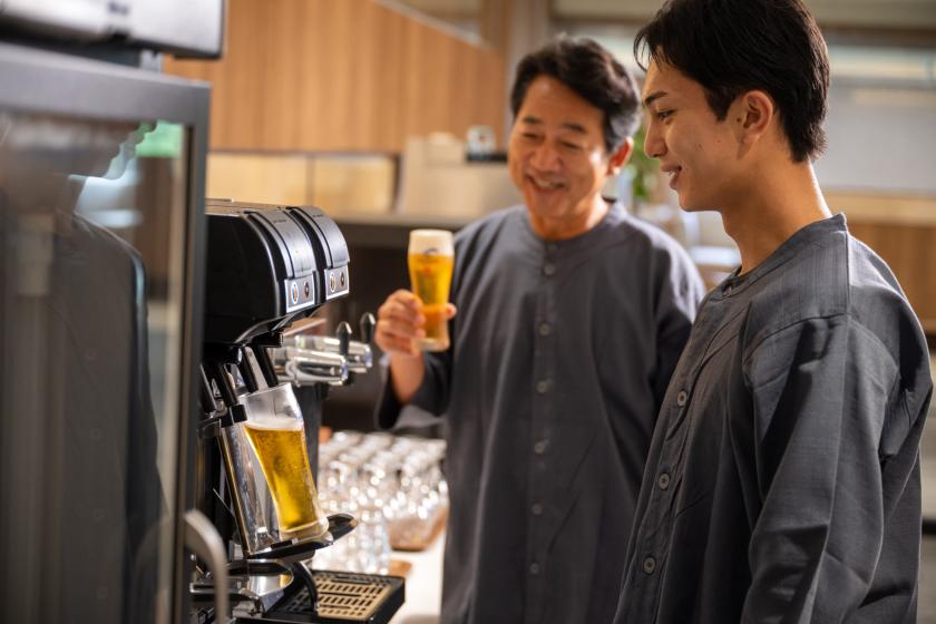 【レイトチェックアウト】ゆっくり滞在12時までの極上ステイ 《 飲み放題付ビュッフェ夕朝食 》 