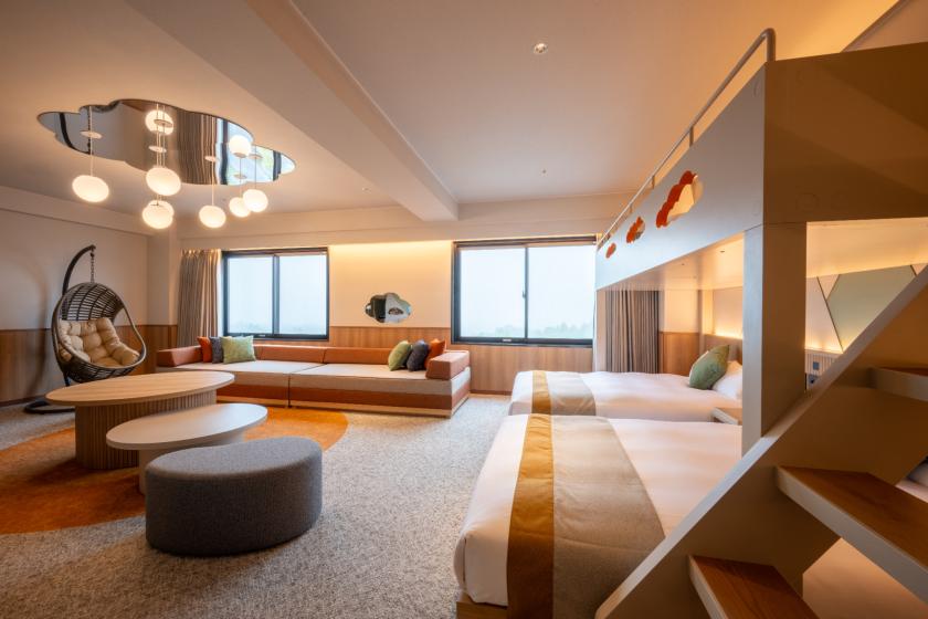 ファミリールーム＜ 空 ＞【禁煙】【リニューアル館】